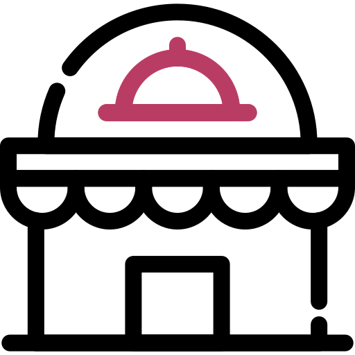 식당 무료 아이콘