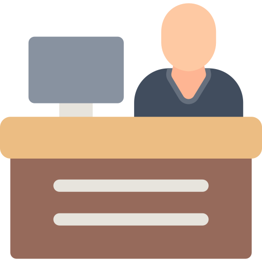 la caissière Icône gratuit