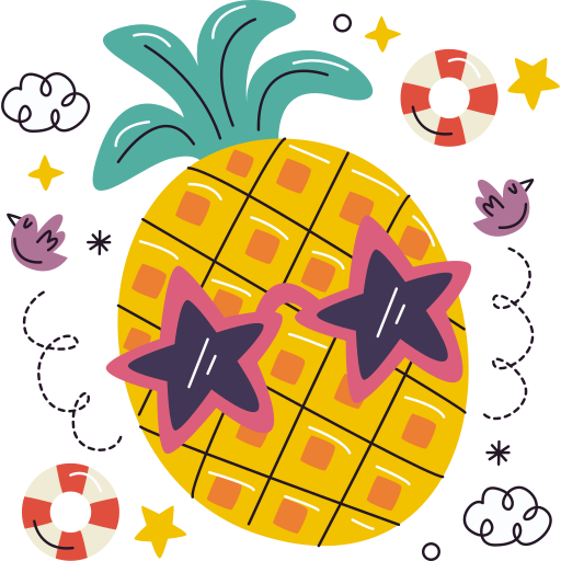 piña gratis sticker