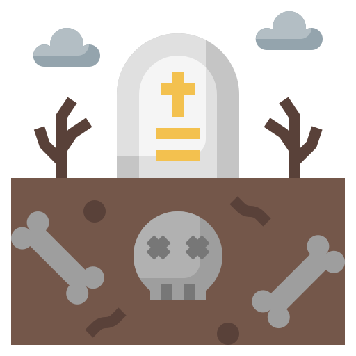 cementerio icono gratis