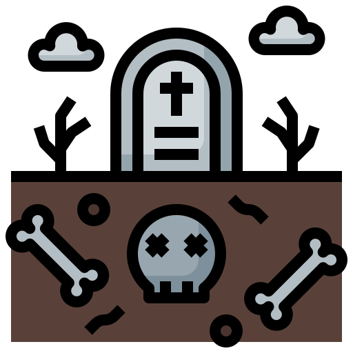 cementerio icono gratis