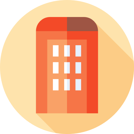 cabina telefónica icono gratis