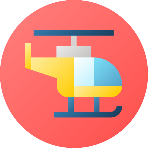 helicóptero icono gratis