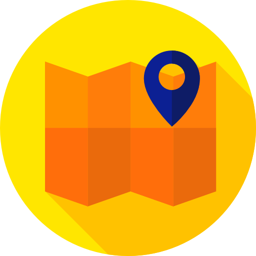mapa grátis ícone