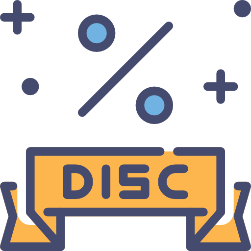 descuento icono gratis