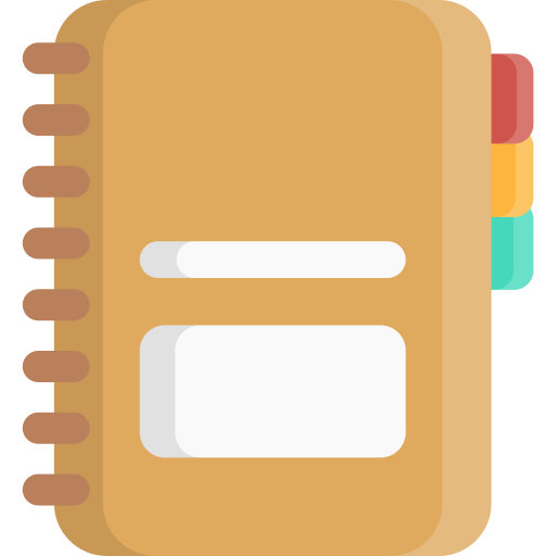 cuaderno icono gratis