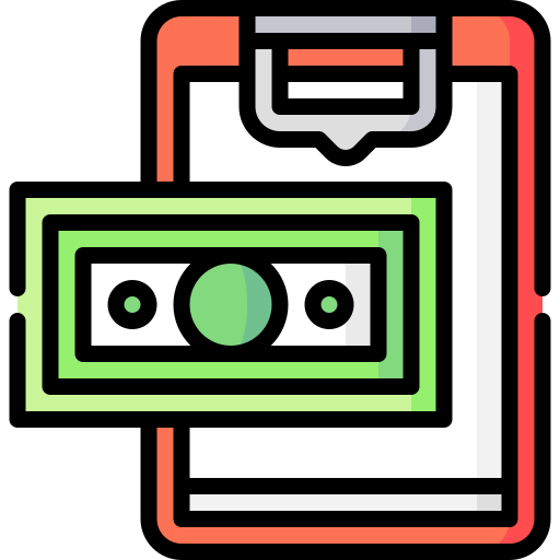 Compensation free icon