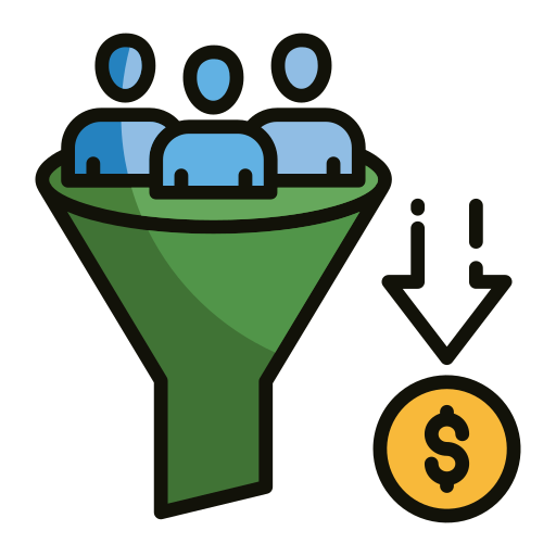 Sales funnel free icon Sales funnel free icon