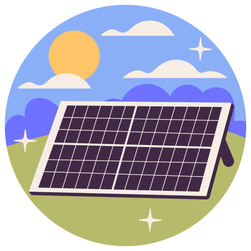 Solar panel Stickers - Free ecology and environment Stickers