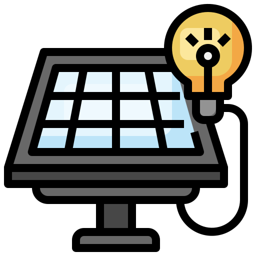 lâmpada grátis ícone