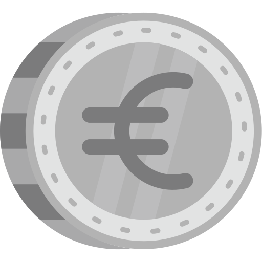 euro icono gratis