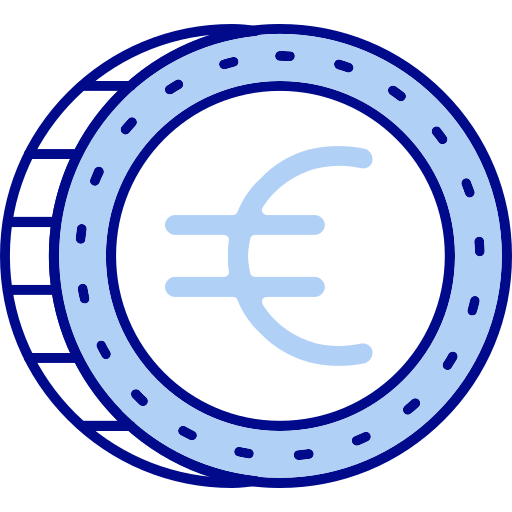 euro icono gratis