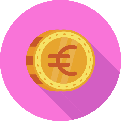 euro icono gratis