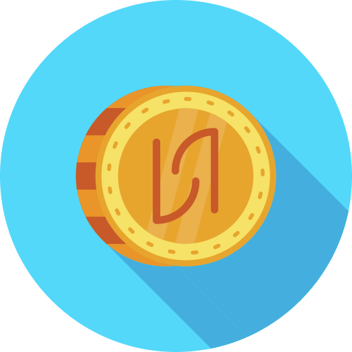 Shekel Generic color fill icon