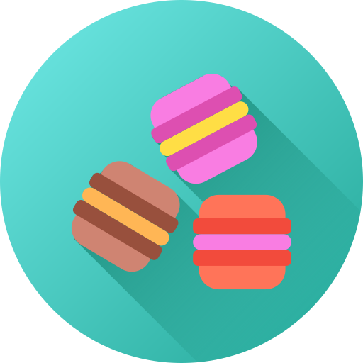 macarrón icono gratis