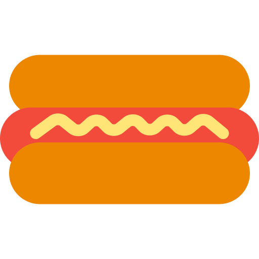 hot dog icono gratis