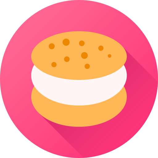 sándwich de helado icono gratis