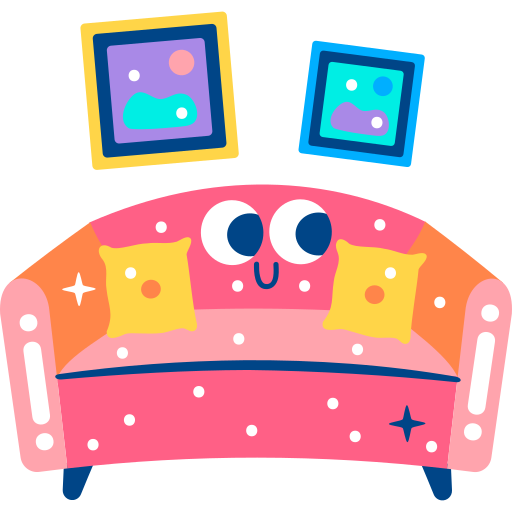 Sofa free sticker