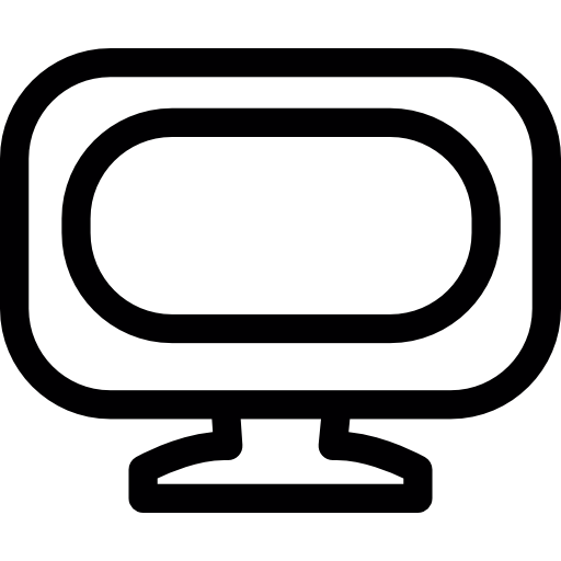 monitor antiguo icono gratis