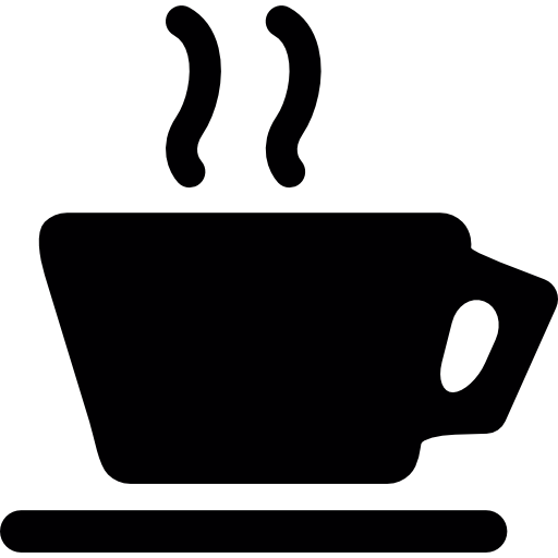 taza de café caliente icono gratis