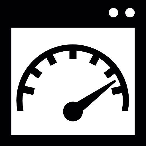 velocidad de página icono gratis