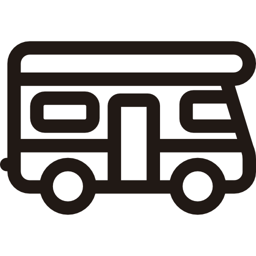 caravana icono gratis