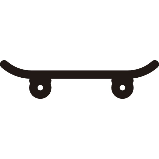 Skateboard - transport icons