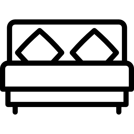 Bed free icon