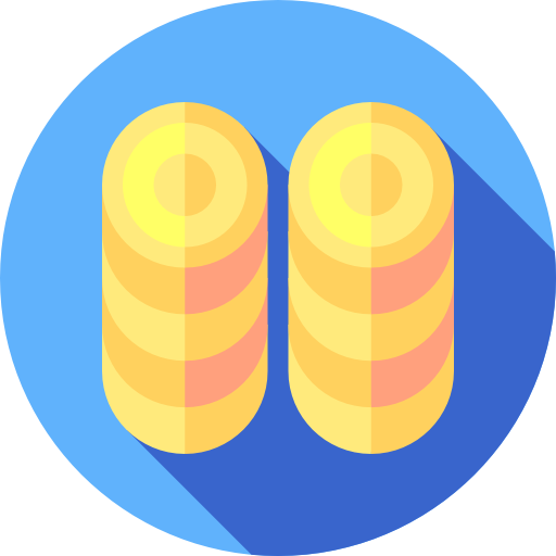 monedas icono gratis