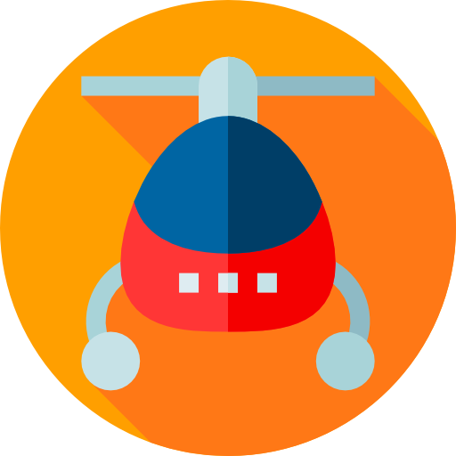 helicóptero icono gratis