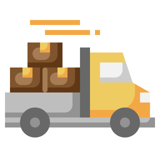 caminhão grátis ícone