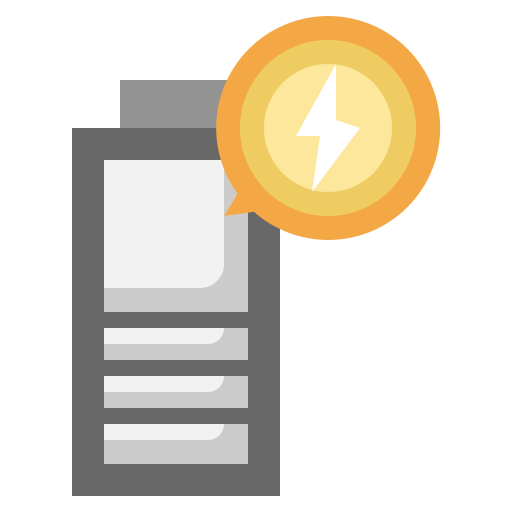 energía icono gratis