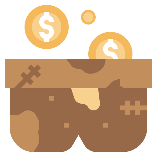 moedas grátis ícone