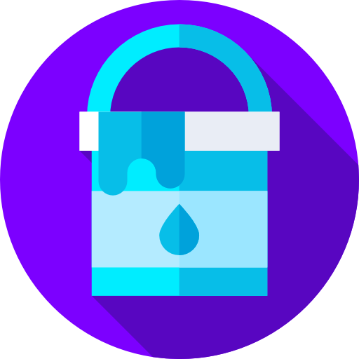 seau de peinture Icône gratuit seau de peinture Icône gratuit