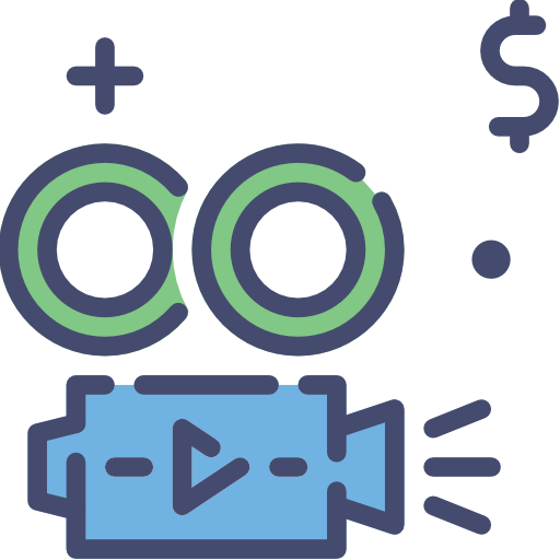 película icono gratis