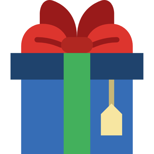 Gift prettycons Flat icon