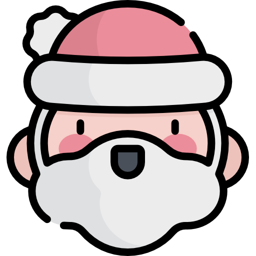 papá noel icono gratis