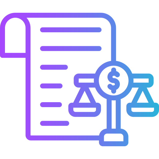 Balance Sheet Generic Gradient Outline Icon