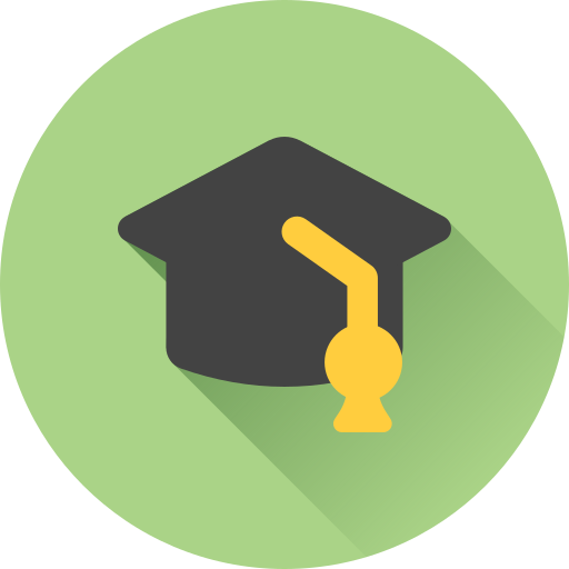 graduación icono gratis