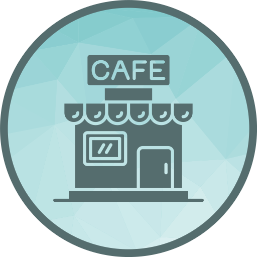 cafetería icono gratis