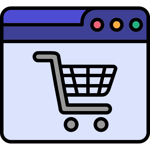 compras web icono gratis