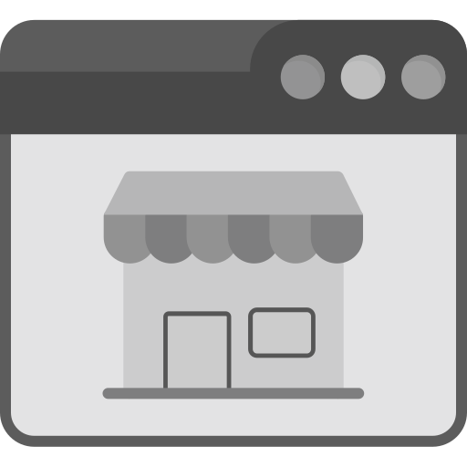 tienda online icono gratis