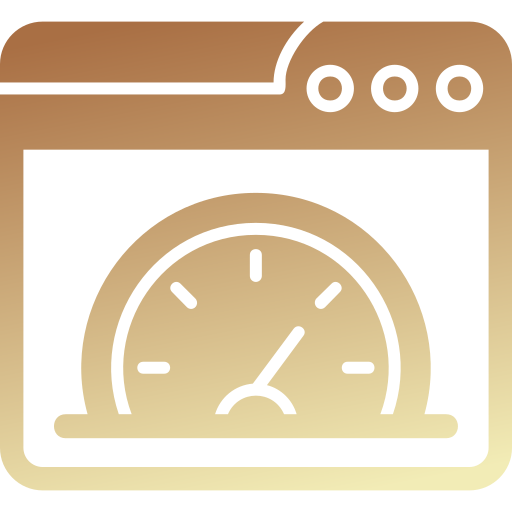 prueba de velocidad de la página web icono gratis