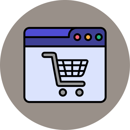 compras web icono gratis