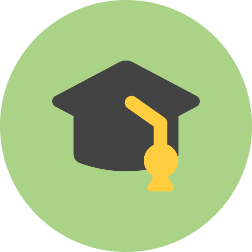 graduación icono gratis