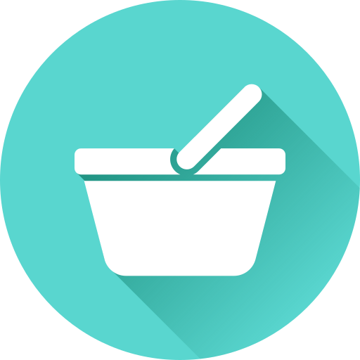 Shopping basket Generic gradient fill icon