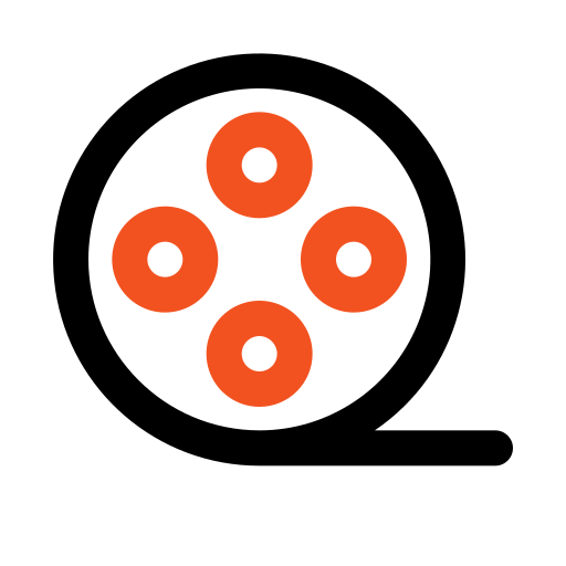 carrete de película icono gratis