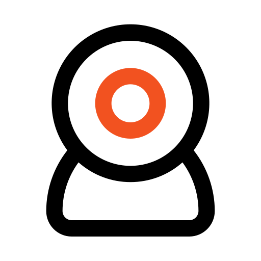 cámara web icono gratis