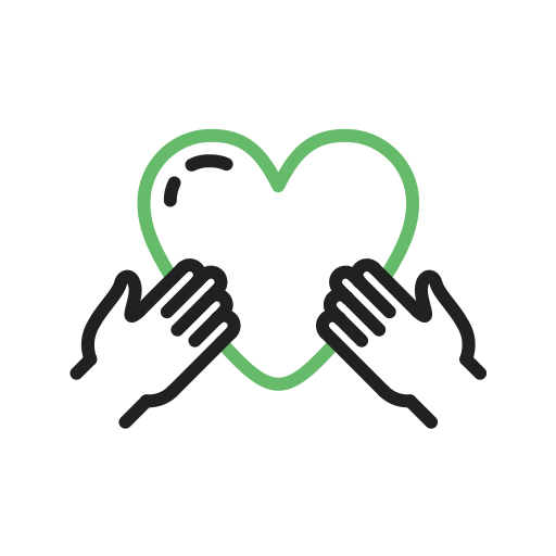 filantropía icono gratis