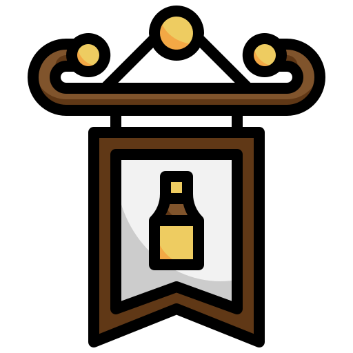 letrero icono gratis